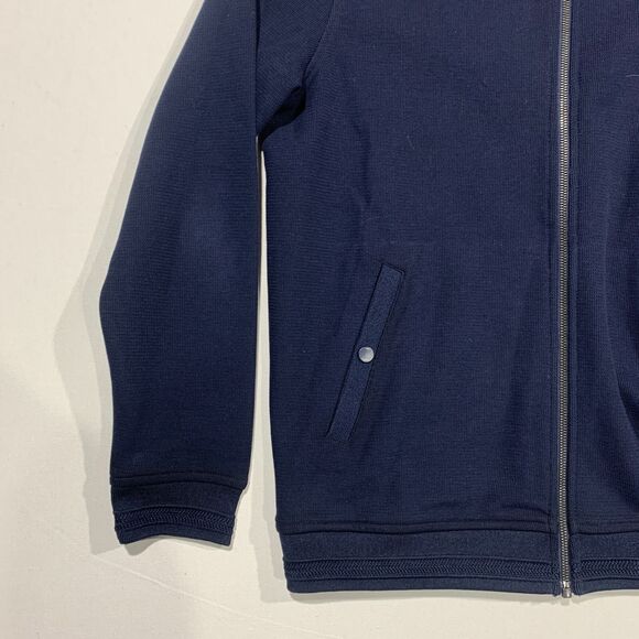 Ted Baker London Zip Up Jacket Men’s Blue Size 5 - Picture 5 of 12